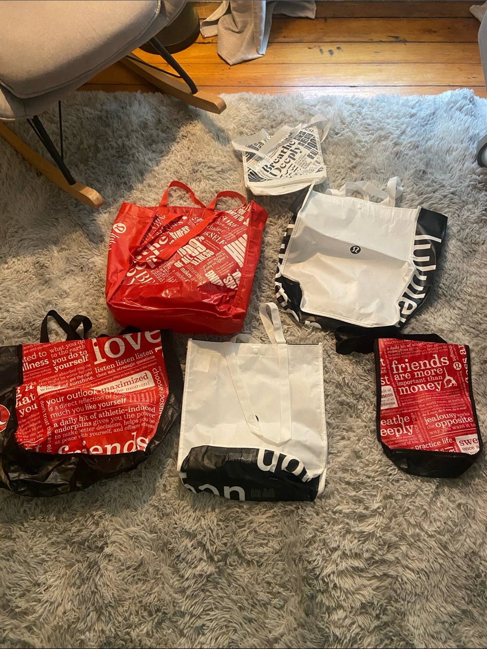 Bundle deal!! 6 Lululemon bags!!